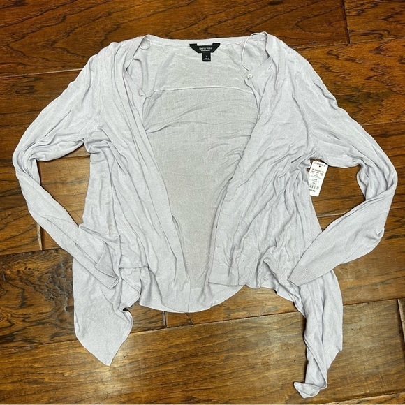 Simply Vera wang lilac rayon cardigan NWT - Picture 1 of 4